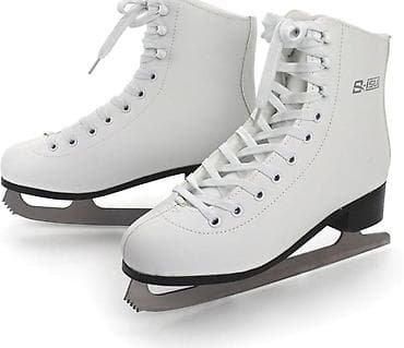 vita start: Ağ rəngli fiqurlu konkisürmə ayaqqabıları - Klassik yüksək boğaz — 3