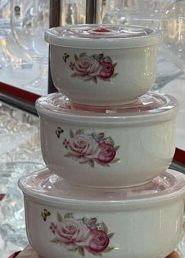 Saxlama qabı
Material:luminarc keramika
Vakum qapaqlı