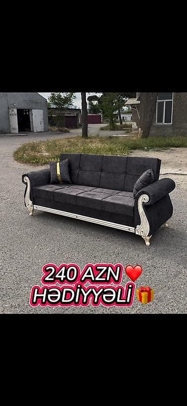 açılan divan: Çevrilə bilən divan – çoxfunksiyalı model - Oturacaqdan yataq — 6