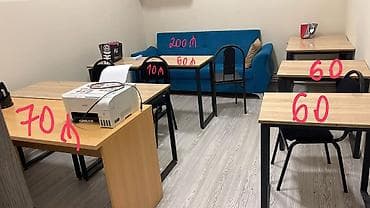 ofis dolab: Tədris mərkəzi üçün tam təchiz olunmuş sinif mebeli və ofis — 5