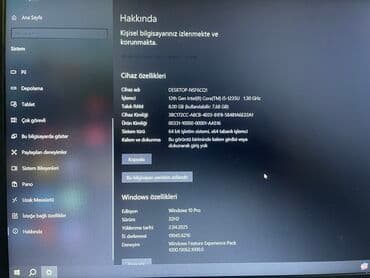 komputer core i5: HP 12th Gen İntel(R) Core(TM) i5-1235U 1.30 GHz Ram 8 Gb Windows 10 — 4