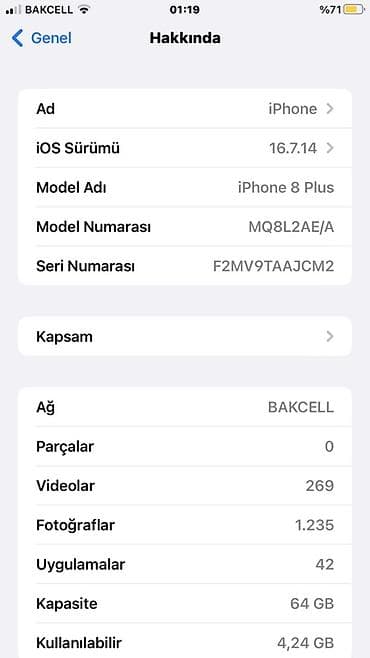 nokia 8800 carbon: IPhone 8 Plus, 64 ГБ, Space Gray, Отпечаток пальца — 6