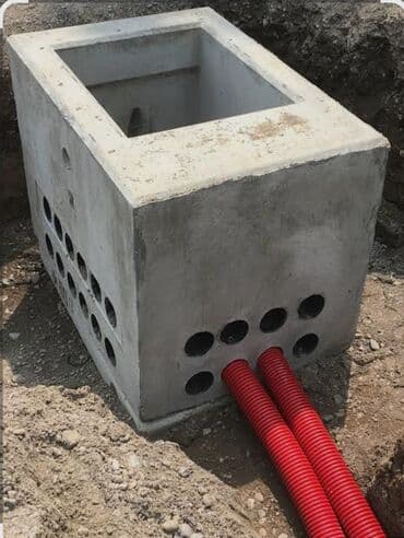 бетонные кольца больших размеров: Dəmir-beton quyu və quyu elementləri Satışı - Kanalizasiya, su və qaz — 43