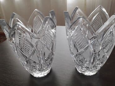 tülpan gülü: Tülpan vazalar sovet xurustalı stoykalı rumka xurustal sovet malı45 — 1