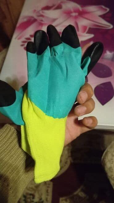 булочки оптом: Optavoy qiymətə 60 qəpikdən cutu 300# işçi əlcəyi - Rəng: fosfor sarı — 2