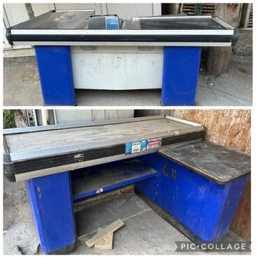 металлоискатель купить баку: Kassa stolu *SEVA XİRDALAN* 2:ədəd Kassa masası satilir. 1 ədədinin — 1