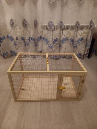 Ev heyvanlari üçün seliqeli qefesler yigilir Qiymet ölçüye göre