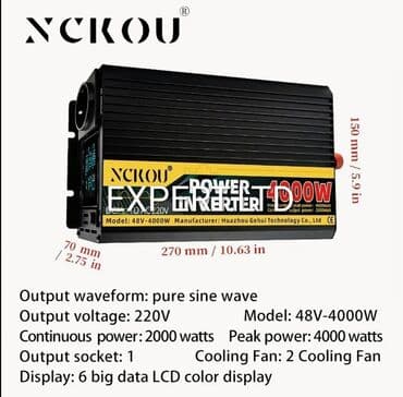 maşın videoları: Təmiz sinus dalğalı İnvertorların topdan və pərakəndə satışı. Bu — 3