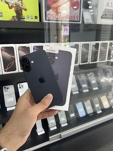 IPhone 16, 256 GB, Black Titanium
