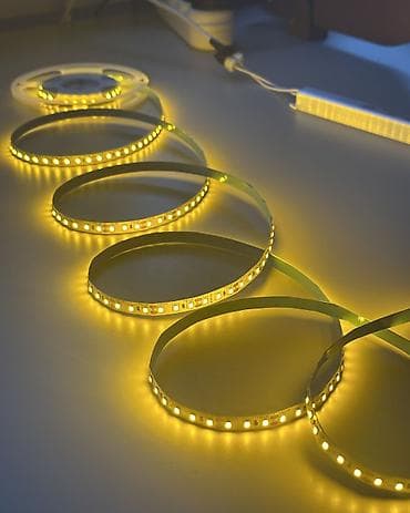 5 metrlik 12v blokla işləyən lenta işıqlar 9 azn. Bütün rənglər