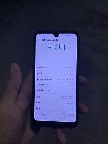 iphone 16 128: Honor 8S, 32 GB, rəng - Göy, Face ID, İki sim kartlı — 9