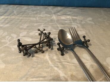 qaşıq dəsti: Antik sufre batmasin deye qasiq cengel qoymaq ucun antik qiymet 1 eded — 7