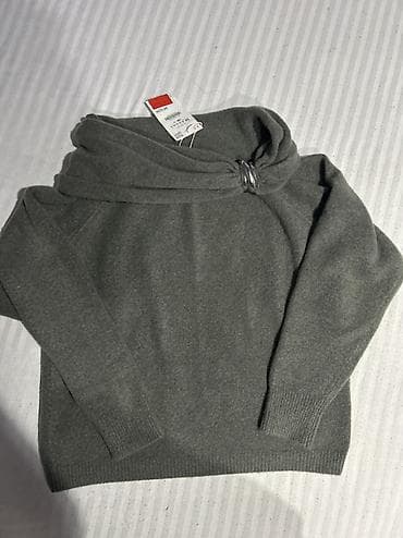 geyim qadin: Sviter, Zara, M, rəng - Boz — 1