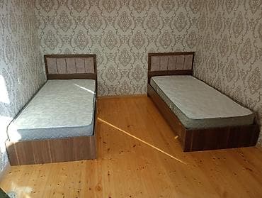 carpayı doşəyi: Təknəfərlik çarpayı, Bazalı, Matras ilə, Siyirməsiz — 4