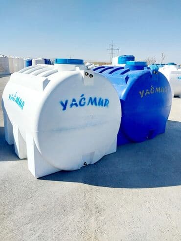 tutqun sulu boya: Bak, Plastik, 3000 l l, Yeni, Pulsuz çatdırılma — 1