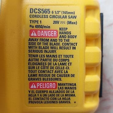 Ручные электроинструменты: Dewalt DCS565 original, charger 110-120v, akumulyator 5A, dəst yenidir — 7