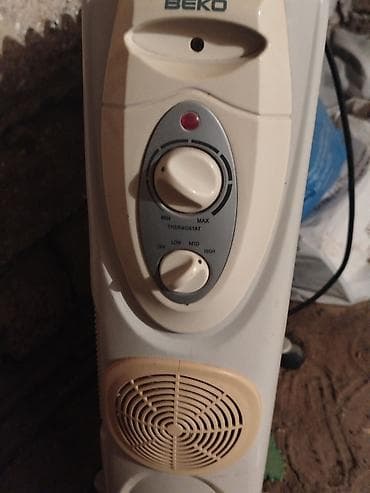 not: Beko yağlı radiator və inteqrə edilmiş ventilyator - Marka/model — 3