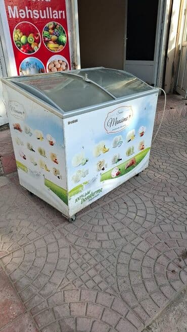 2 el derin dondurucu: Şüşəli dondurucu — 1