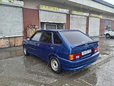 tap.az avtomobiller: Lada Samara hatchback, mavi rəng. - Kuzov: 5 qapılı hetçbek, arxa — 6