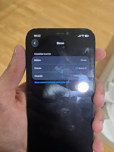 ayfon 16 e: IPhone 12 Pro, 128 GB, Mavi, Simsiz şarj, Face ID — 7