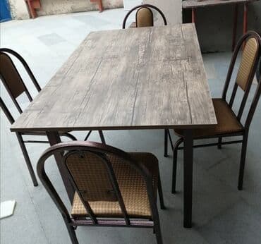 miz ustul: Masa və oturacaqlar dəsti, stol stul. Stollar, stullar, Masalar — 23