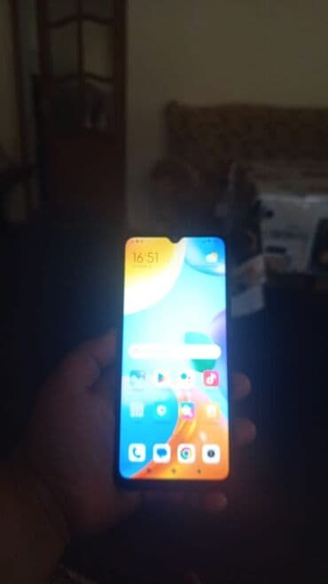 телефон баку: Redmi 10C, 64 GB, rəng - Boz, Barmaq izi — 3