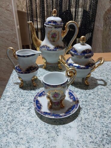 tibet mədəniyyəti çay: Çay dəsti, rəng - Ağ — 1