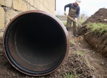 Su üçün Metal Sənayə trubası