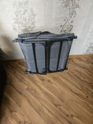 stol və stul dəstləri: Qatlanan rahat istirahət çarpayısı / şezlong - Rəng: tünd boz - — 3