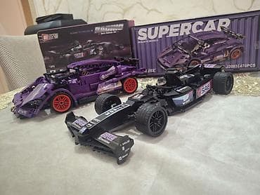 evcik konstruktorları: ​Lego Texnik / Mechanical Supercar və Formula 1 Maşın Dəsti (Qutulu və — 2