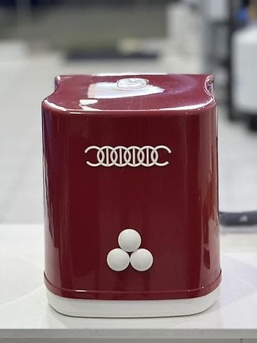 aspirator filteri: Qırmızı rəngli masaüstü su təmizləyici (osmos tipli) - Kompakt — 2