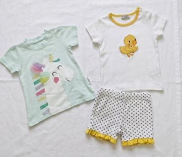 Детский мир: Комплект, Для девочек, 0 - 3 мес. — 6