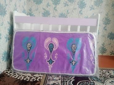 matras döşek: Oğlan və qız üçün, İşlənmiş, Dördbucaq, Beşik, Matras ilə, Yellənmə mexanizmsiz — 2