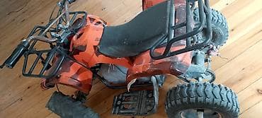 dort teker motor: Uşaq/yeniyetmə üçün mini ATV kvadrosikl - Gövdə rəngi: narıncı-qara — 5