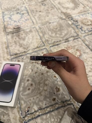ipone 14: IPhone 14 Pro, 128 GB, Deep Purple, Face ID — 4