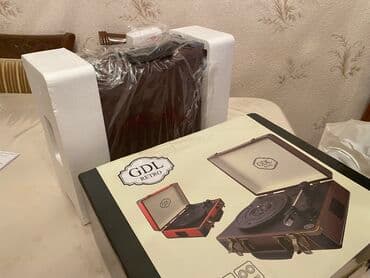 bluetooth mikrafon: Retro-çanta qramafon (GDL Retro) İstifadə olunmaylb,əla — 1