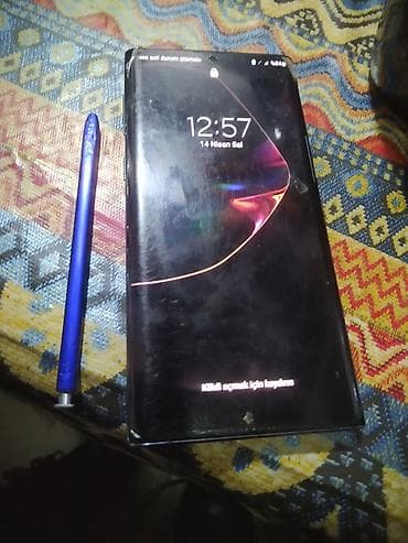 Samsung Note 10, 256 GB, rəng - Qara, İki sim kartlı