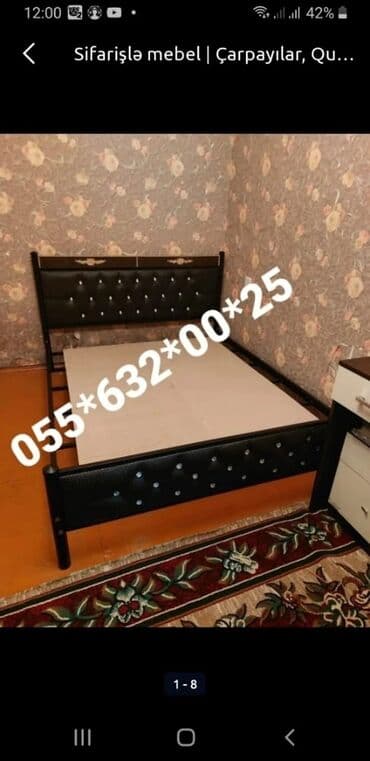 ortopedik dosekler: Yeni, Təknəfərlik çarpayı, Bazasız, Matras ilə, Siyirməsiz, Azərbaycan — 2