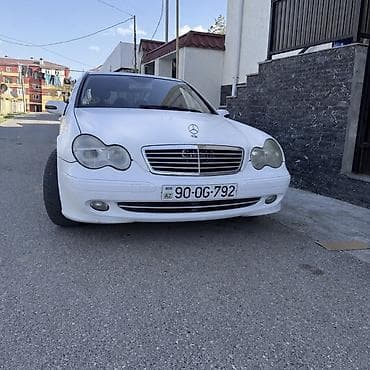 opel kredit: Mercedes-Benz C 240 (W203) sedan - Kuzov: ağ rəng, 4 qapı, AMG — 1