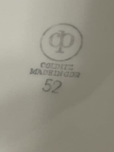 Канцтовары: Обеденный набор, цвет - Белый, Фарфор — 5