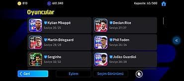 irshad electronics notebook: EFootball 2024 hesabı – güclü komanda və zəngin heyət - Oyun — 6