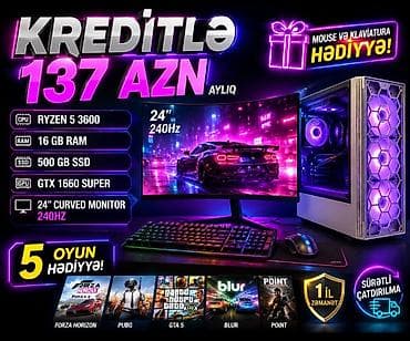 pentium komputer: 🎮 OYUN KOMPYUTERLƏRİ SATIŞDA! 🎮 sag terefe suruwdur her parametirde — 1