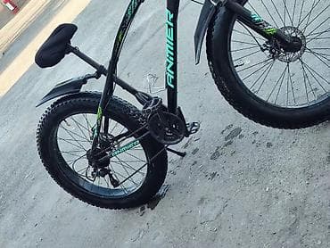 velosiped ucun isiqlar: ANMIER fatbike velosiped - Geniş “fat” təkərlər: qalın protektorlu — 4