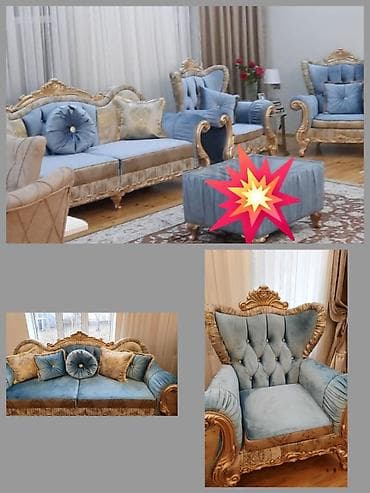 İşlənmiş, Divan, 2 kreslo lalafo.az -da İşlənmiş, Divan, 2 kreslo