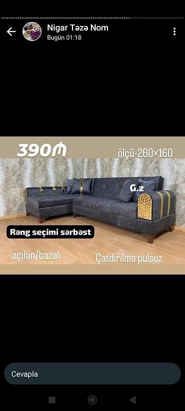 divanlar 2022: Künc divan, Yeni — 1