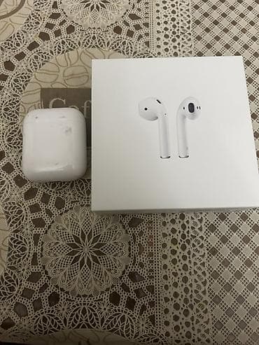 kalonka balaca: Apple AirPods (şarj qutusu ilə) 300 azn alinib.50 azn satilir.Kontakt — 1
