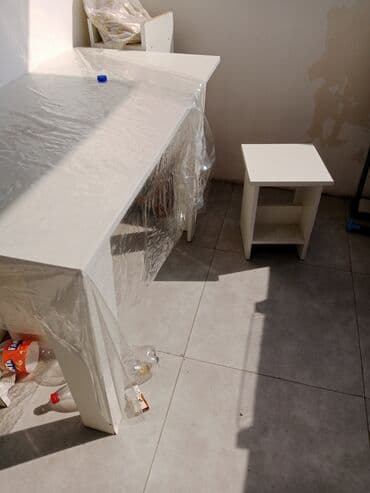 стол компьютерный складной трансформер: Кухонный стол, Нераскладной, Прямоугольный стол — 1