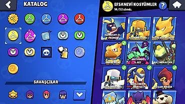 Brawl Stars hesabı – yüksək trofeyli və zəngin kontentli - Kupa yolu — 7
