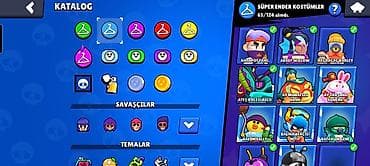 ucuz smart tv: Brawl Stars hesabı - Kupa yolu: 61.135 - Prestij: 40 - Toplanmış — 5