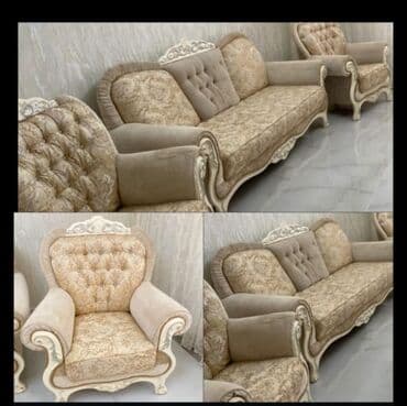 islenmis mebeller sumqayit: İşlənmiş, Divan, 2 kreslo, Bazasız, Açılmayan — 1